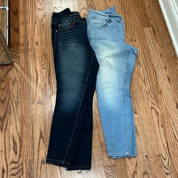 Torrid Premium Jeggings, 2 light and dark - Picture 1 of 16